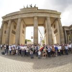 Nürnberger Schausteller demonstrieren in Berlin